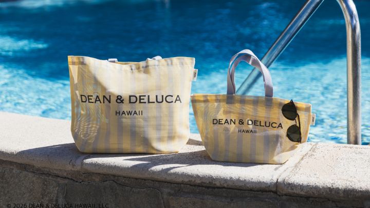 DEAN & DELUCA HAWAII、夏の新色バッグと「アルチザンロフト」のアフタヌーンティー新メニュー登場