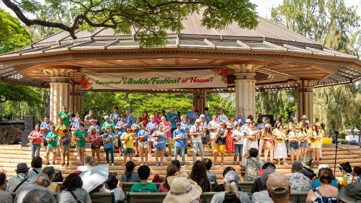 インターナショナル・ウクレレ・フェスティバル、7月12日 カピオラニ公園にて開催!