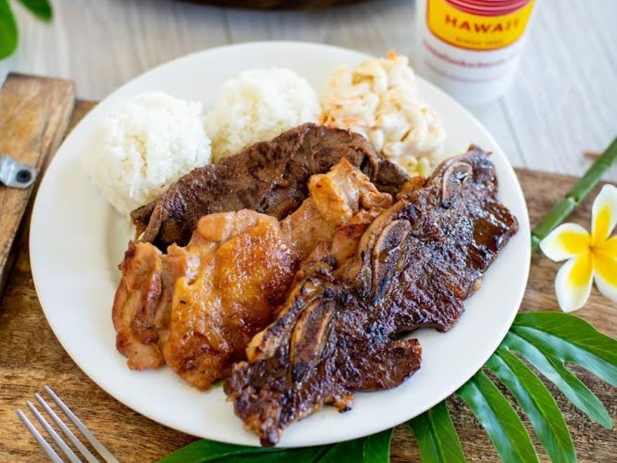 アラモアナセンター、L&Lハワイアンバーベキュー