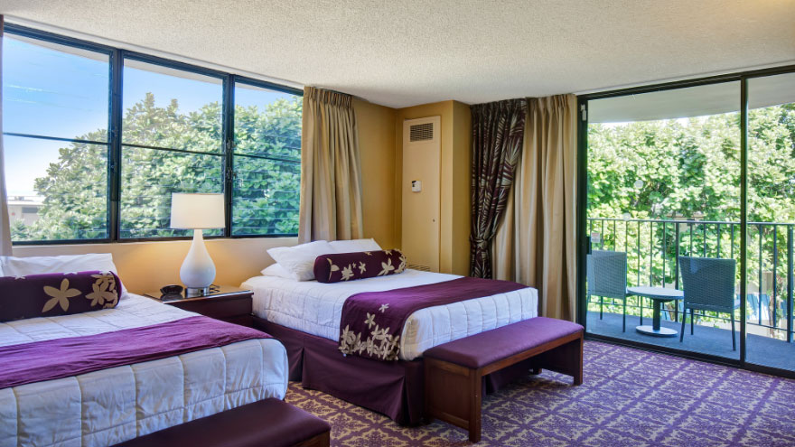 ヒロ・ハワイアン・ホテル　部屋